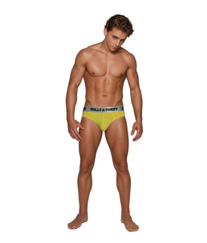 Full Cotton Brief - Colour: Yellow