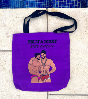 Size Queen Tote Bag