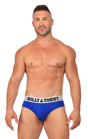 Jockstrap Style Brief - Colour Blue