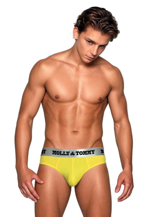 Full Cotton Brief - Colour: Yellow