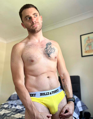 Full Cotton Brief - Colour: Yellow