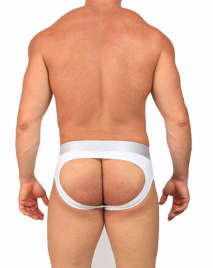 Jockstrap Style Brief - Colour White